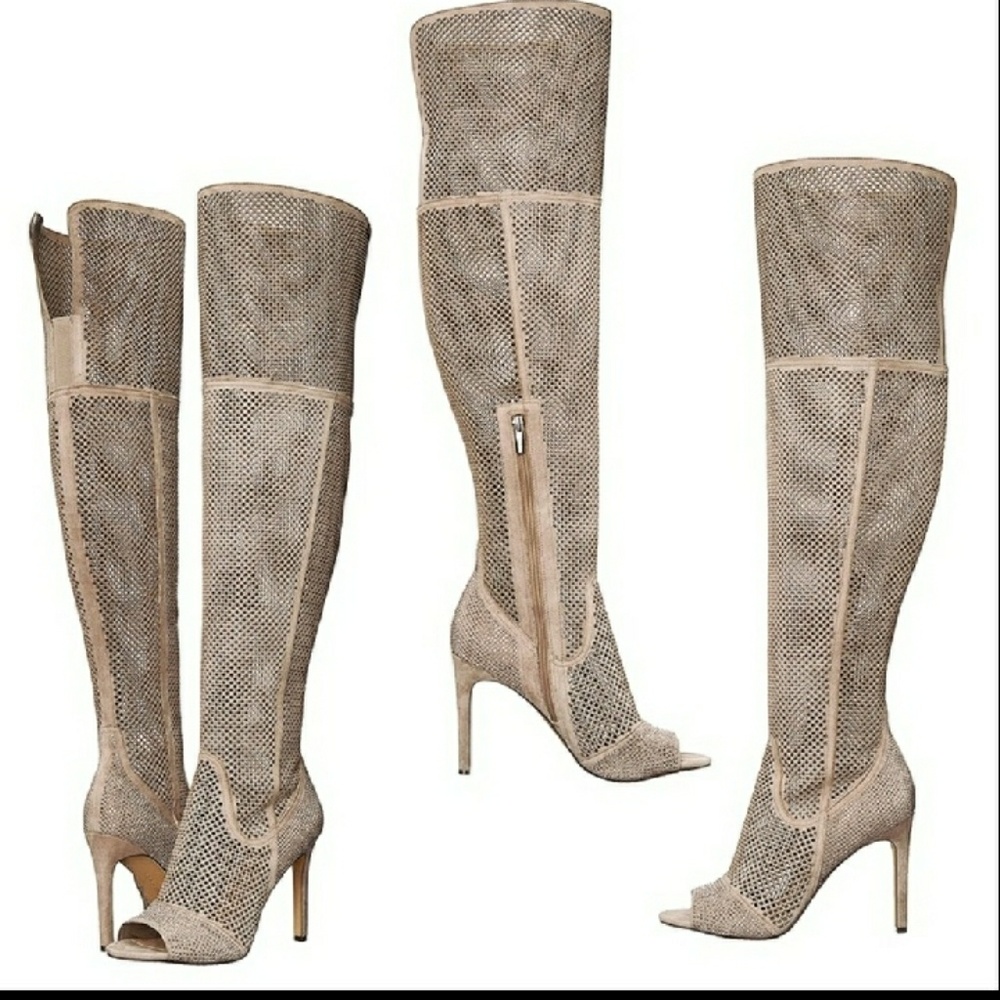 VINCE CAMUTO Kamorina Studded Over the Knee Boot